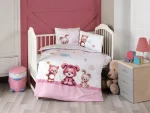 First Choice Детско спално бельо „Alfie“ Бамбук Сатен – 100% бамбук – 4 части – за бебешко легло