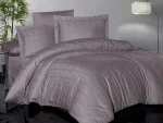 First Choice Спално бельо „Athena Lilac“ Jacquard Satin – 100% памук – 6 части – за спалня
