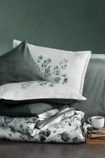 La Romano Спално бельо „Madena Moonmist“ Premium Satin – 100% памук – 6 части – за спалня - Image 2