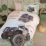 Clasy Спално бельо „Off Road“ Ranforce – 100% памук – 3 части – единичен комплект - Image 2