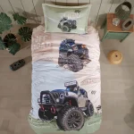 Clasy Спално бельо „Off Road“ Ranforce – 100% памук – 3 части – единичен комплект
