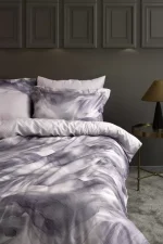 First Choice Спално бельо „Ruska Lilac“ Сатен – 100% памук –  7 части – за спалня с два плика - Image 2