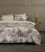 First Choice Спално бельо „Ruska Beige“ Памучен сатен – 100% памук – 6 части – за спалня
