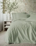 Cotton Box PLAIN Adaçayı – Комплект спално бельо от 100% памук ранфорс