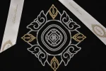 Hobby Premium Deluxe Спално бельо „Zeugma Black“ – 100% памук сатен – Страйп сатен –  6 части – за спалня - Image 3