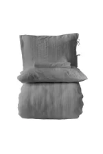 Loom & Flow Спален комплект Ardus Gri – Stonewashed органичен памук, 6 части за спалня - Image 4