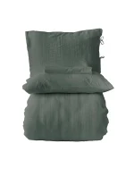 Loom & Flow Спален комплект Ardus Moonmist – Stonewashed органичен памук, 6 части за спалня - Image 4