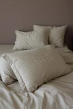 Loom & Flow Спален комплект Berthe Vizon – Stonewashed органичен памук, 6 части за спалня - Image 4