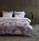 First Choice Спално бельо „Ruska Lilac“ Памучен сатен – 100% памук – 6 части – за спалня