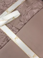 Спално бельо First Choice „Advina Mink“ Сатен – 100% памук – 6 части за спалня - Image 3