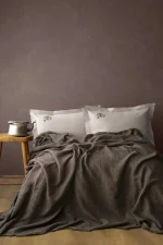First Choice Lude Peppercorn – памучен пике комплект за спалня, 4 части