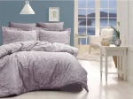 First Choice Спално бельо „Vanessa Lavender“ памучен сатен – 6 части
