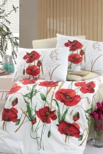 First Choice Lita Krem – 100% памук Ranforce, 150 TC – Спален комплект от 4 части за спалня - Image 2