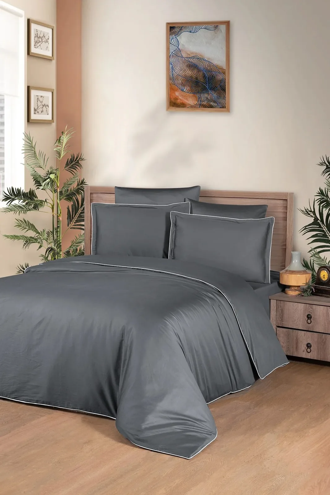 prod_cc76f72f-2d00-4591-84b7-7c85af884d6e La Romano Lucca Grey – 100% памук – 300 TC – 6 части – за спалня с един плик - Image 1