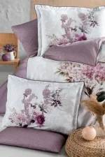 La Romano Спално бельо „Dolce Berry“ Сатен премиум – 100% памук – 300 TC – 6 части – за спалня с един плик - Image 2